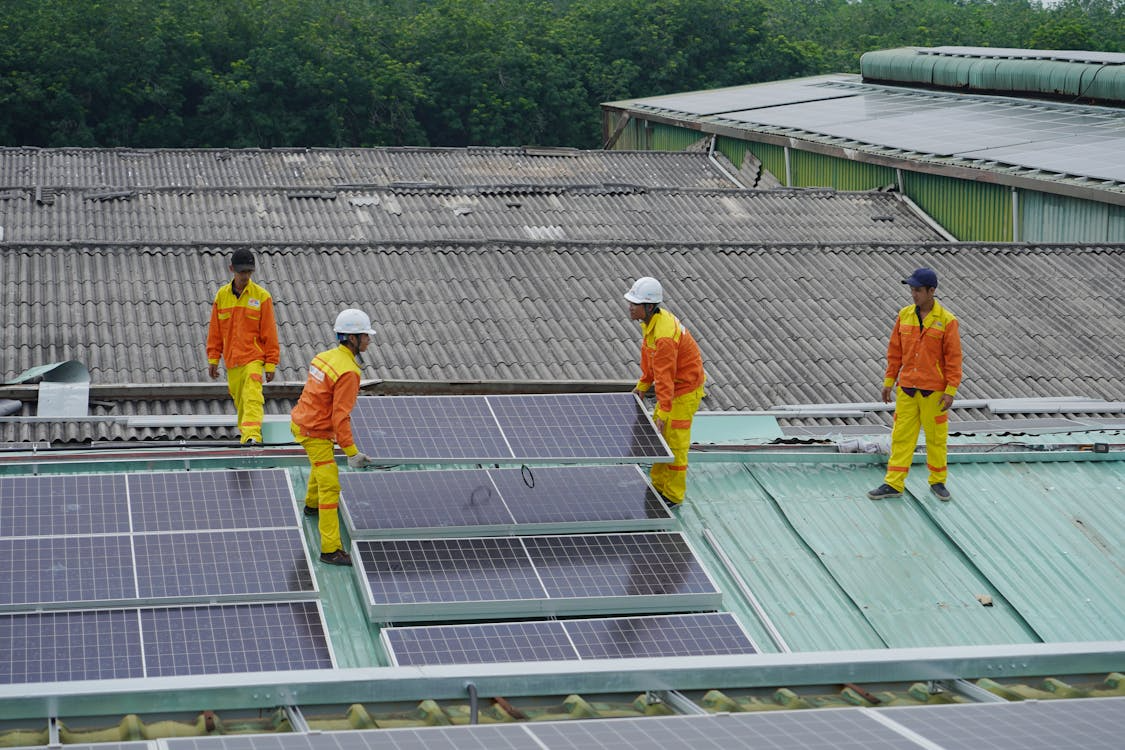 commercial solar installation